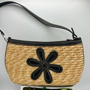🌺Preston & York Wicker I Straw and Leather handbag | Shoulder Purse🌸🌺